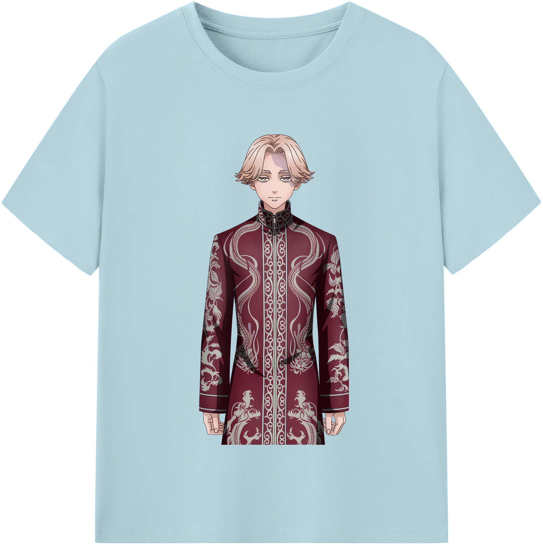 （画像用） 東京リベンジャーズ Tokyo Revengers 綿100％半袖Tシャツ（フロントプリント）